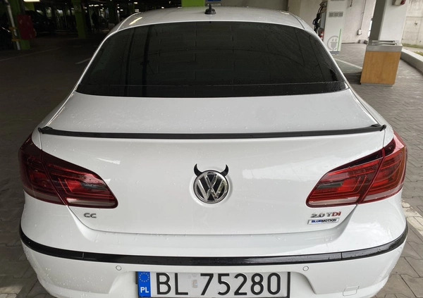 Volkswagen CC cena 69000 przebieg: 87000, rok produkcji 2016 z Łomża małe 106